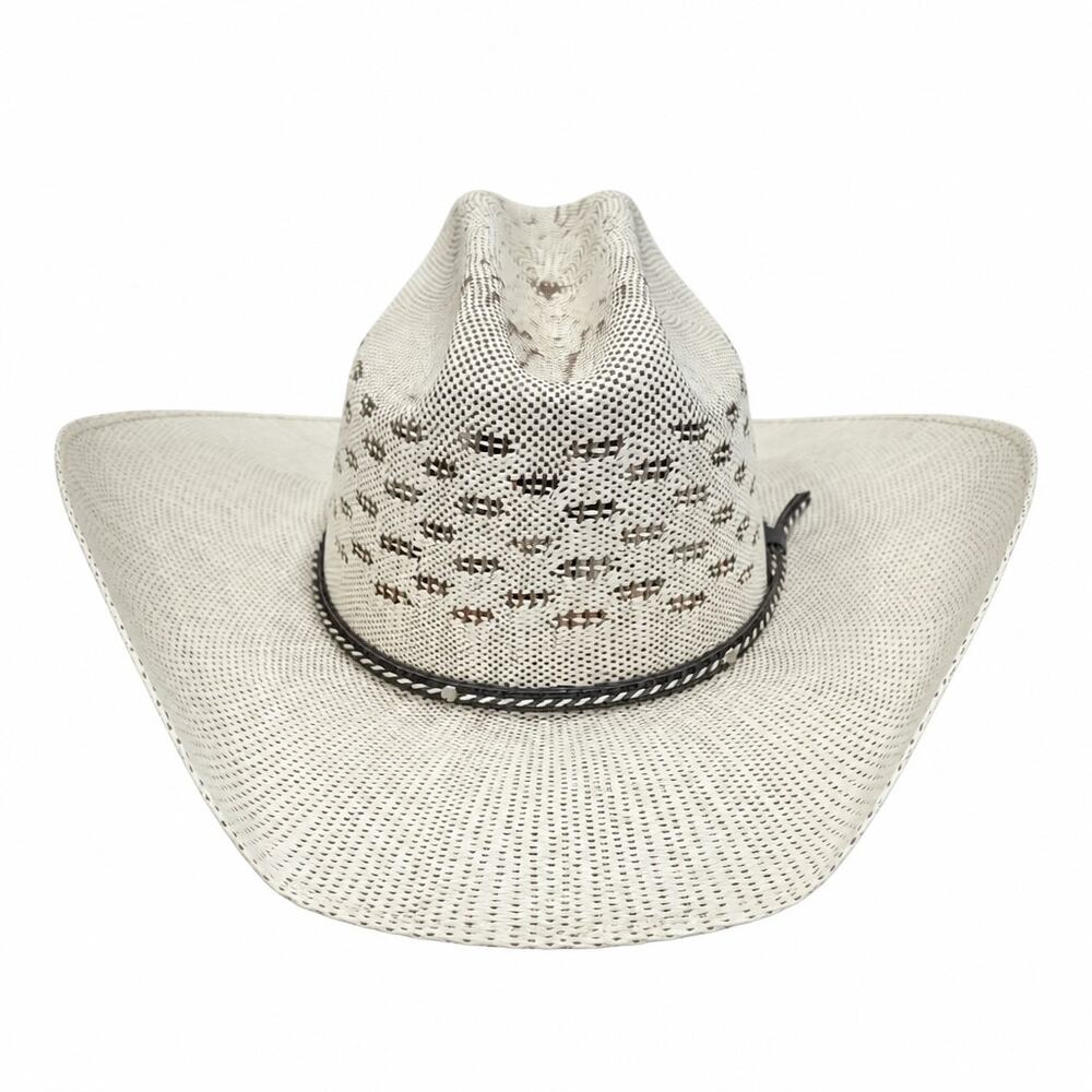 Cody James 15X Twist Cord Bangora Straw Cowboy Hat Size 7
